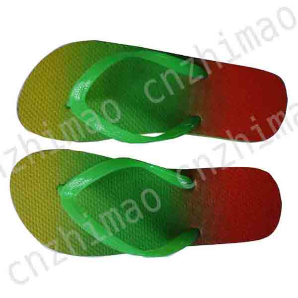 gradient fashion ladys flip flops