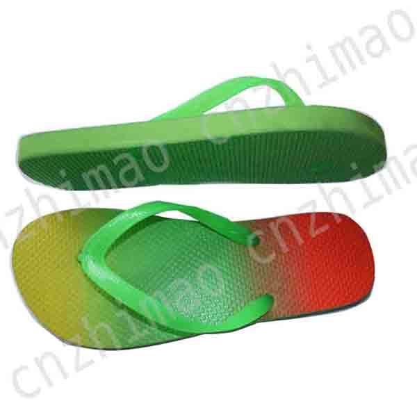 gradient fashion ladys flip flops