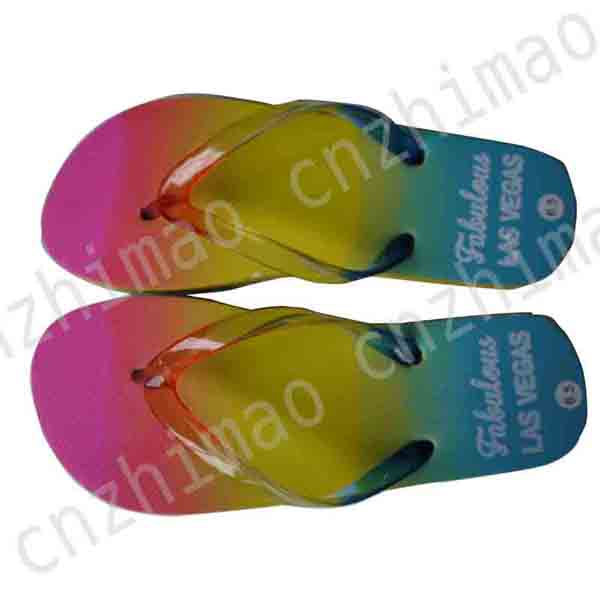 hotsale gradient fashion ladys flip flops