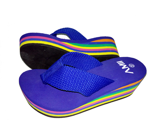 lady high heel  flip flops