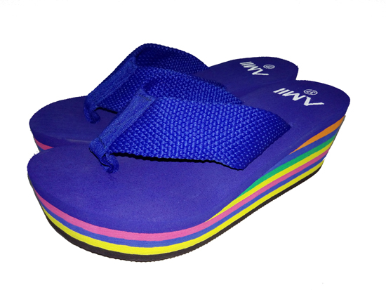 lady high heel  flip flops