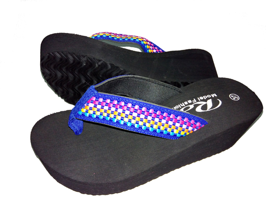lady high heel  flip flops
